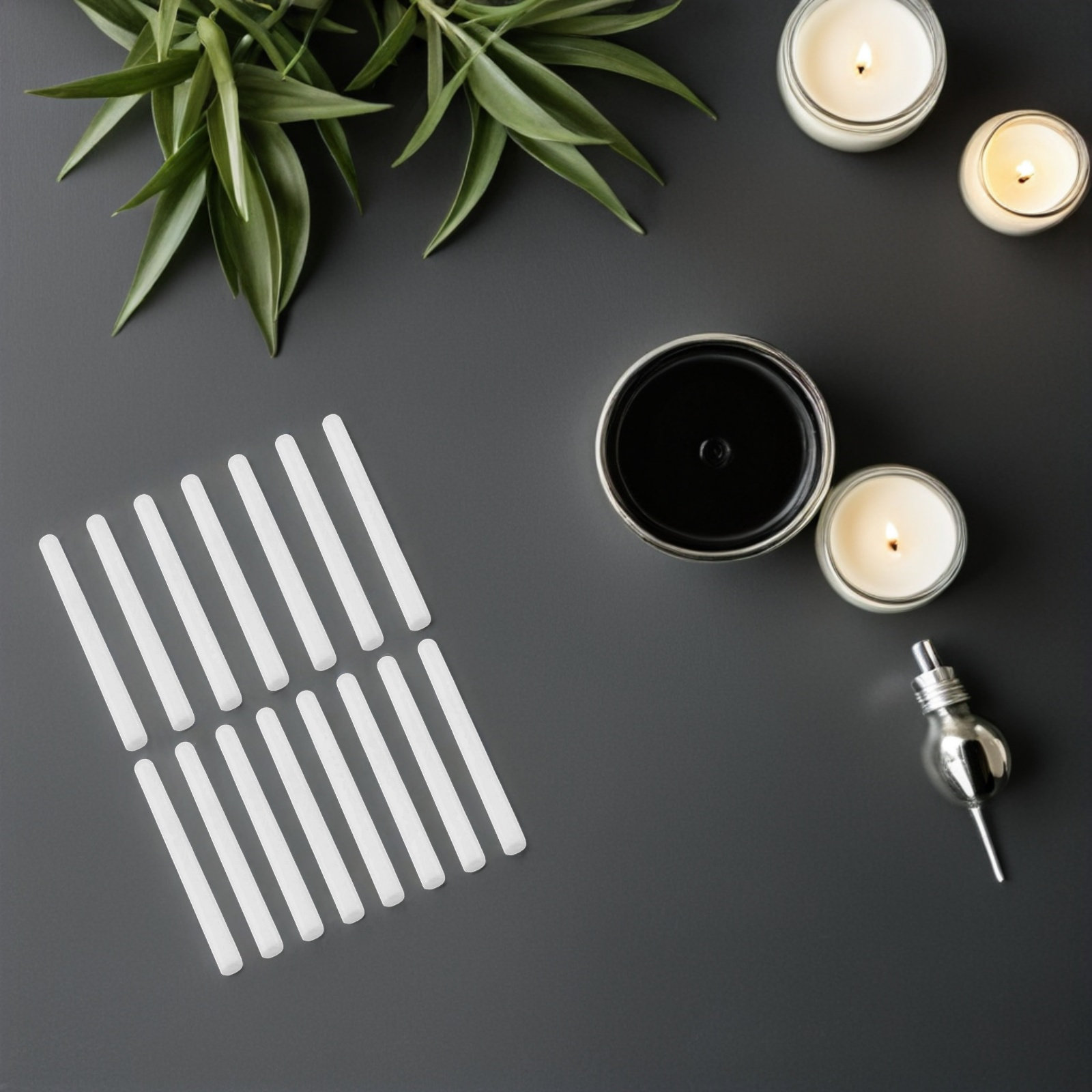 Home Fragrance Us - 15Pcs Aroma Diffuser Sticks Fiber Cotton