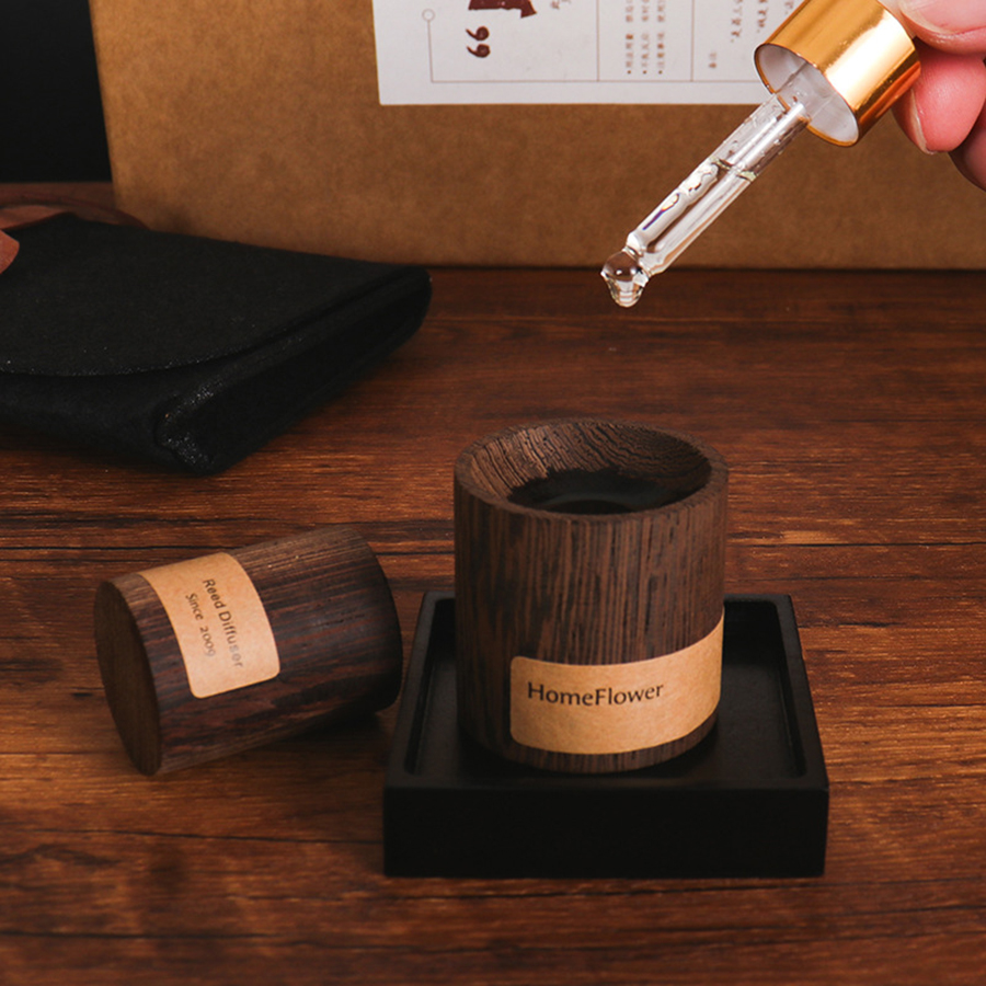 Home Fragrance Oud - Black walnut essential oil diffuser, indoor