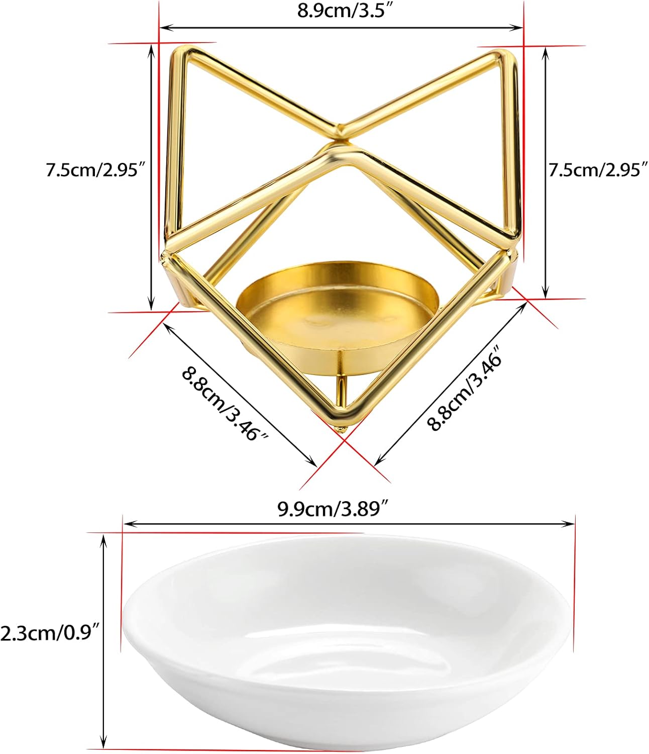 Euro Metal Oil Burner Wax Warm - Home Fragrance Us avis et prix