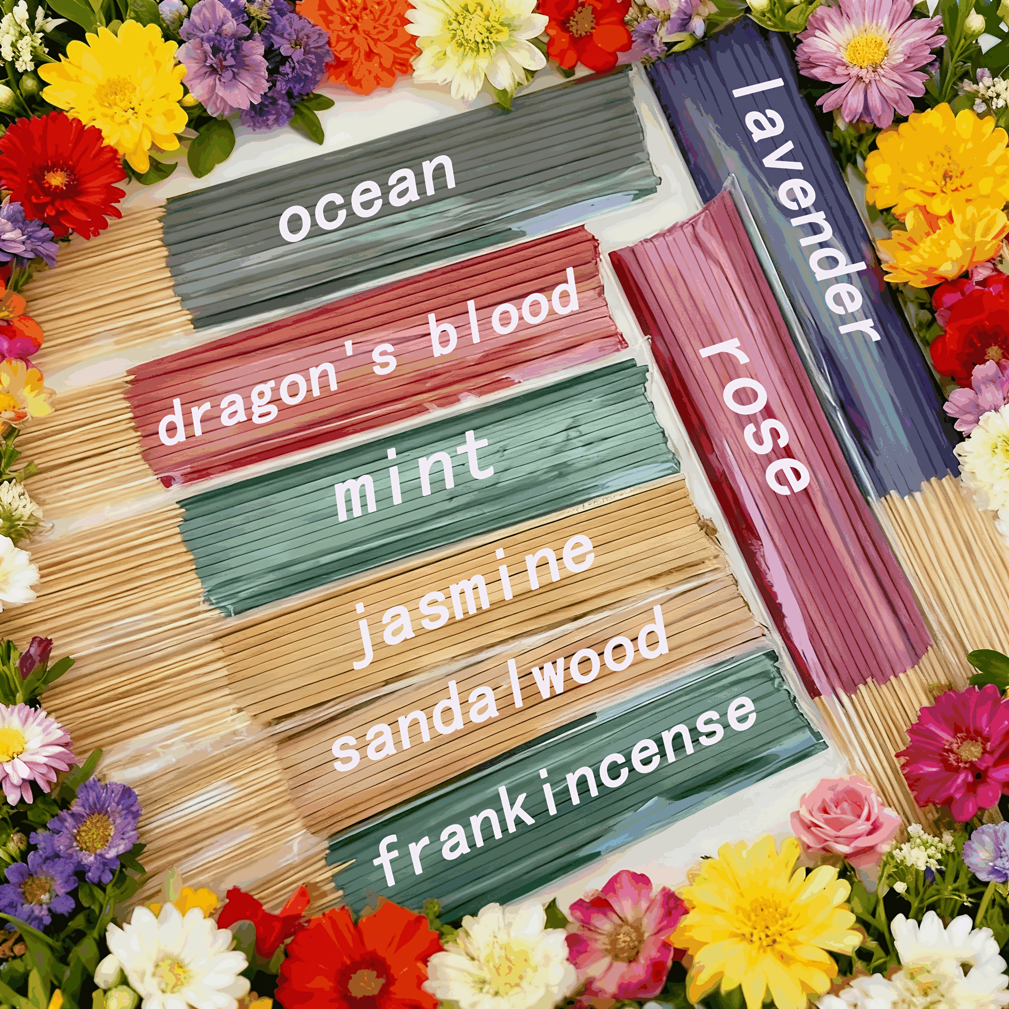 8 Sets of Incense Sticks - 160 - Home Fragrance Lemongrass avis et prix