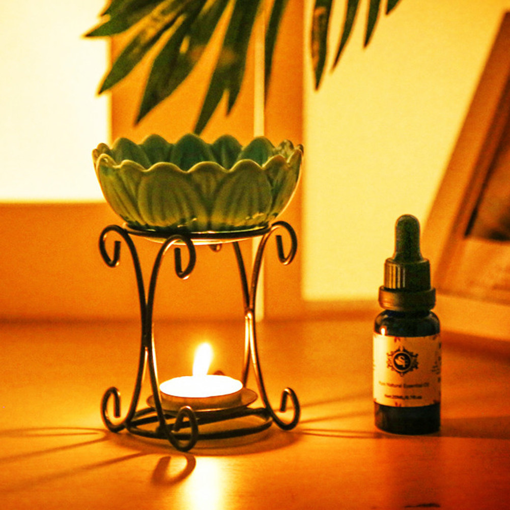 Dual-Function Iron Candlestick - Home Fragrance Oils For Oil Burners avis et prix