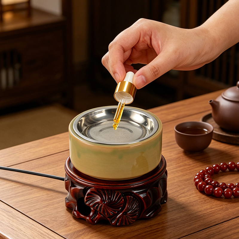 Ceramic Electronic Incense Bur - Home Fragrance Oils For Oil Burners avis et prix