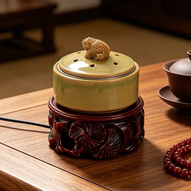 Ceramic Electronic Incense Bur - Home Fragrance Oils For Oil Burners avis et prix