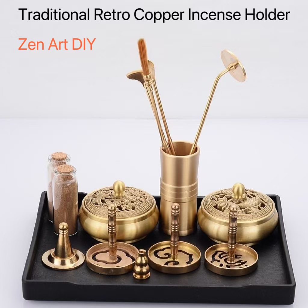 Pure Copper Incense Holder Set - Xmas Home Fragrance avis et prix