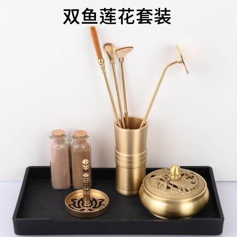 Pure Copper Incense Holder Set - Xmas Home Fragrance avis et prix