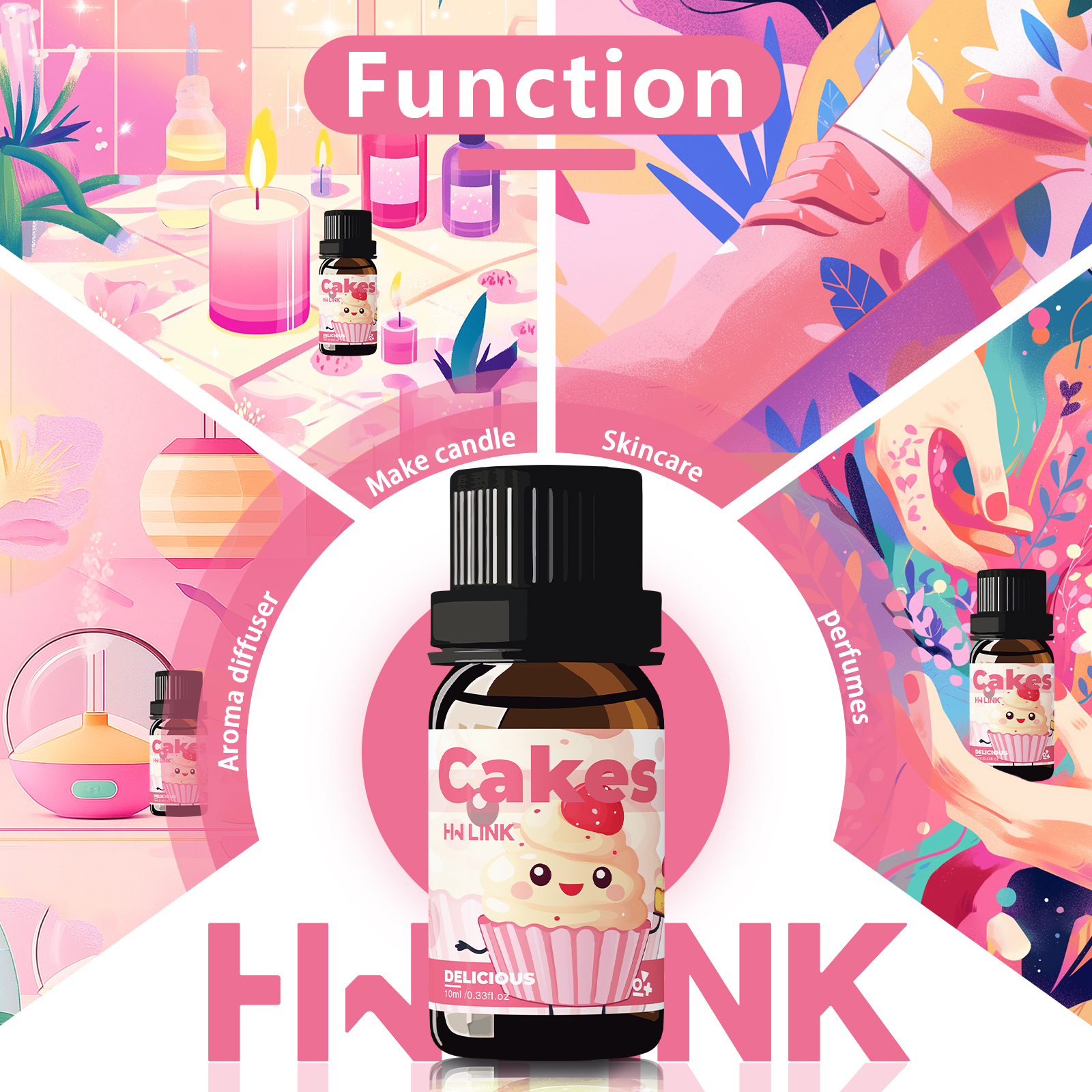10ml Cakes Essential Oils Perf - Home Fragrance Oil avis et prix