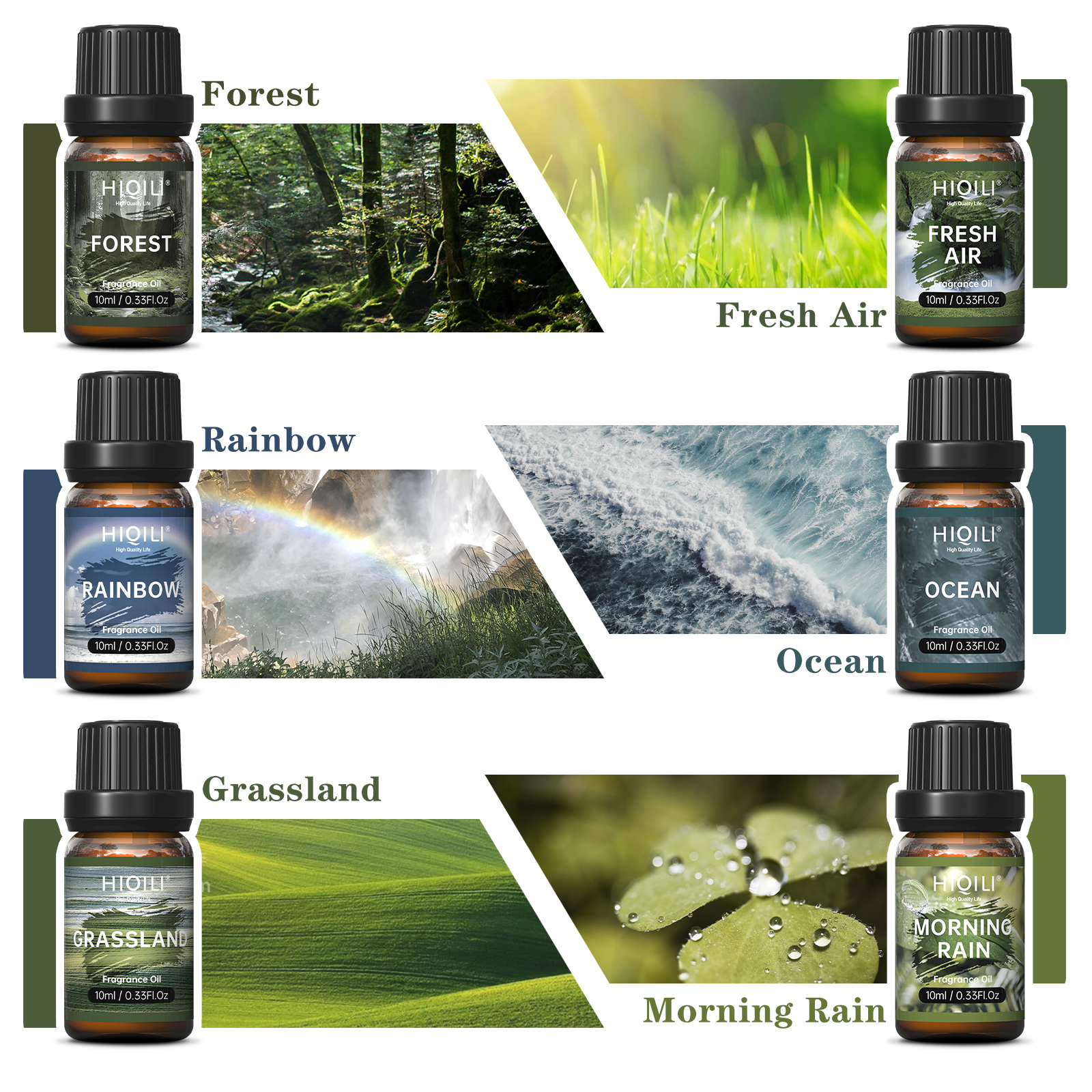 HIQILI Fragrance Oils Set-Natu - Home Fragrance Hotel Collection avis et prix