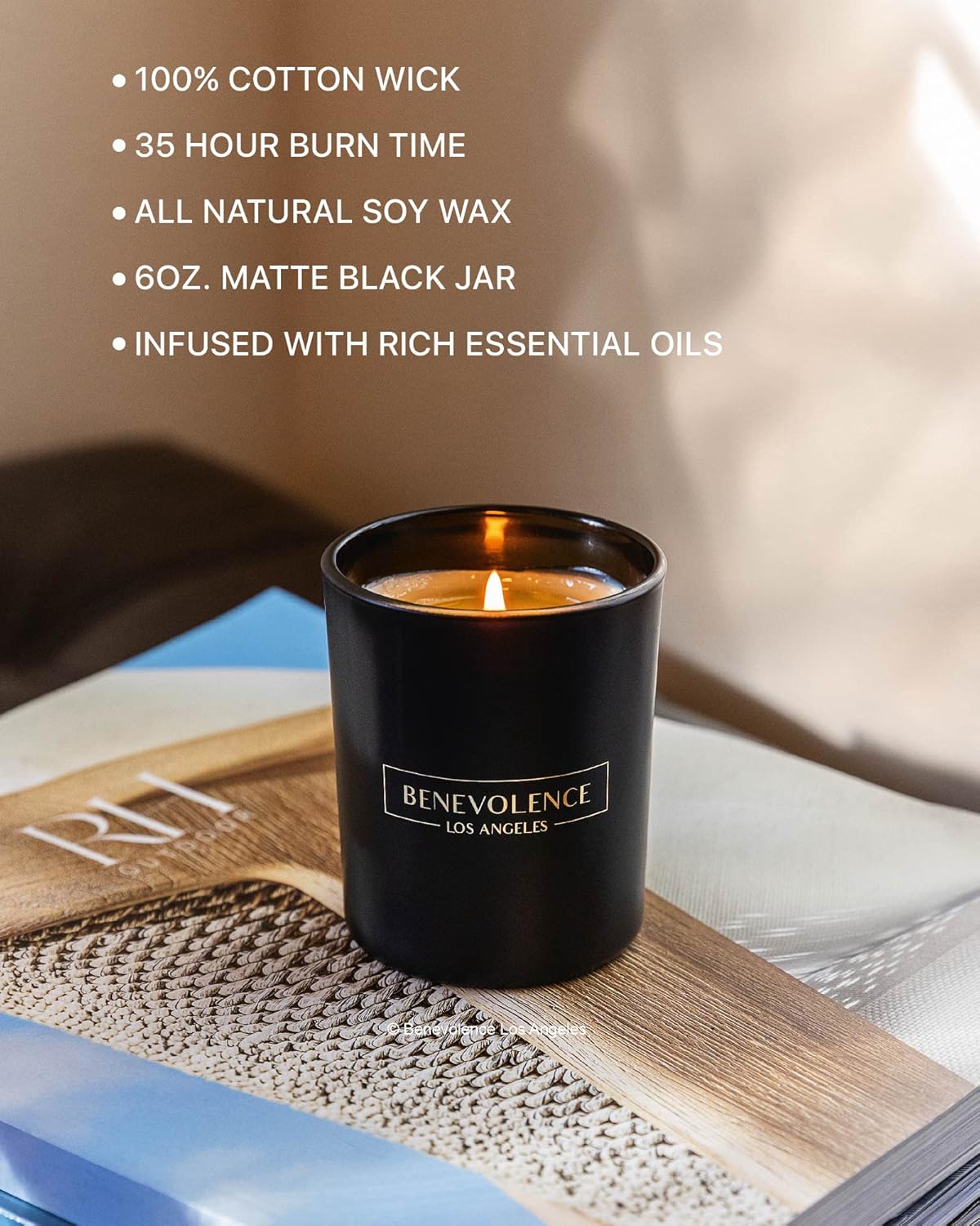 Clearance Candle Rose & Sandal - Home Fragrance Us avis et prix