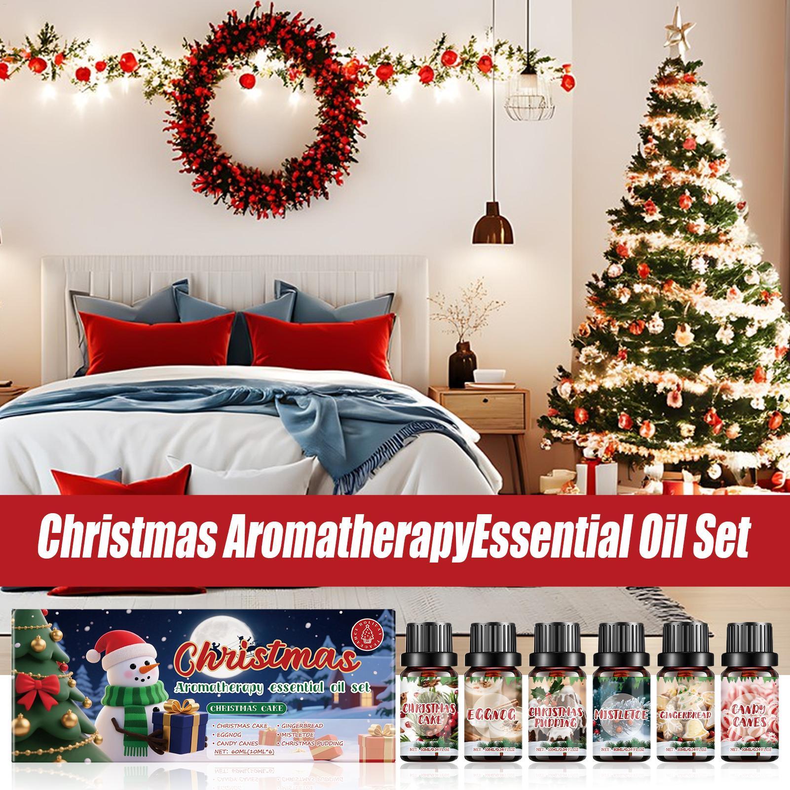 6 Pcs Christmas Fragrance Oils - Xmas Home Fragrance avis et prix