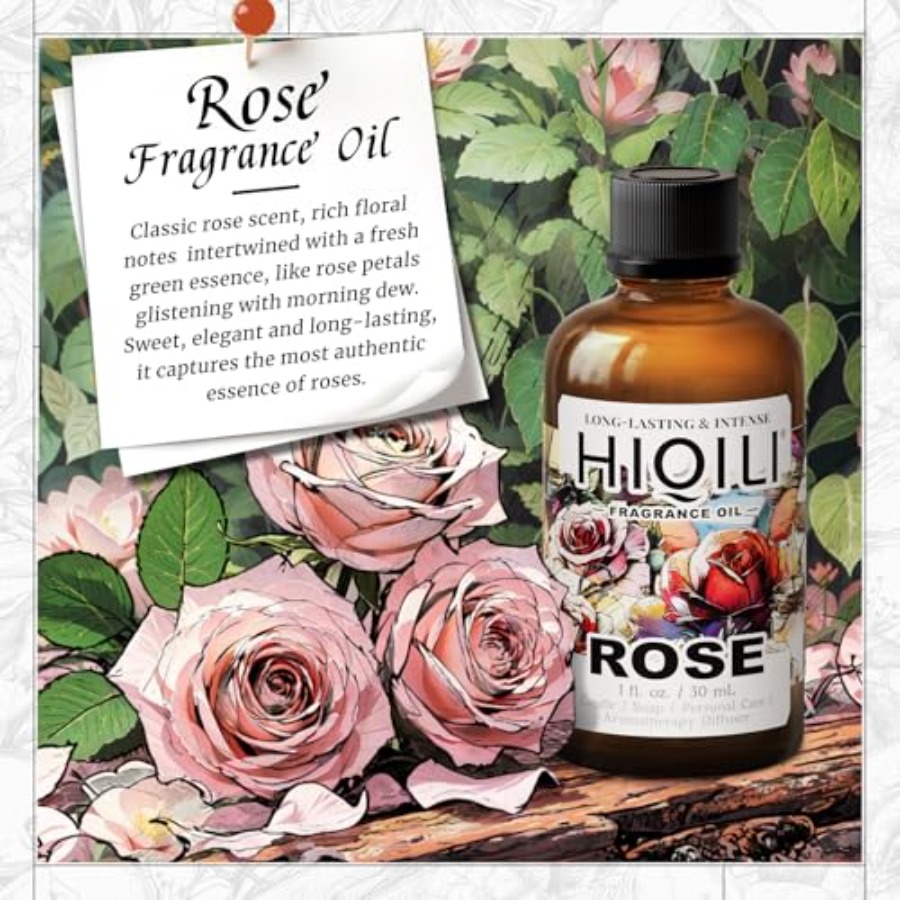 HIQILI Rose Fragrance Oil for  - Home Fragrance Us avis et prix