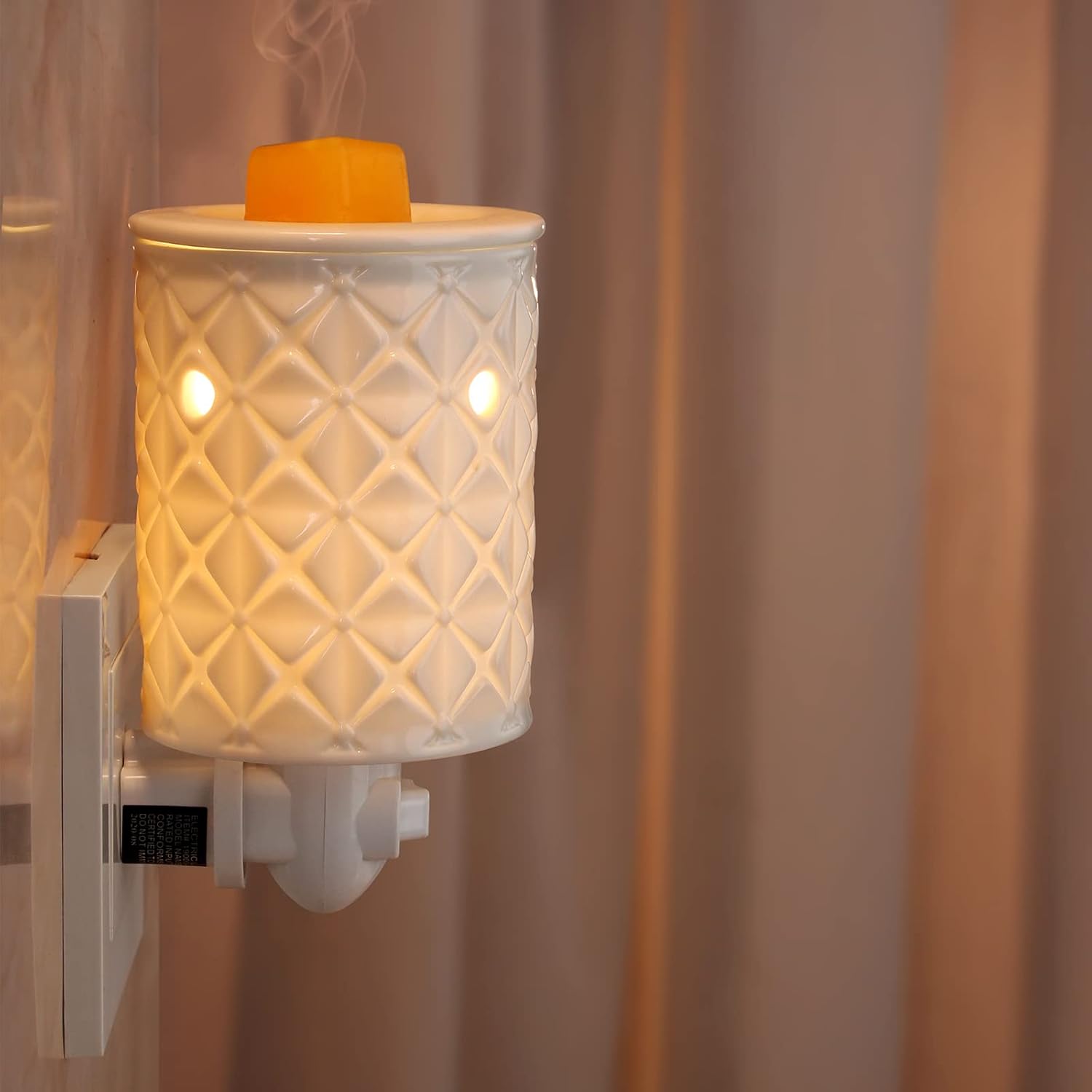 Plug in Wax Melt Warmer, Ceram - Home Fragrance Oils For Oil Burners avis et prix
