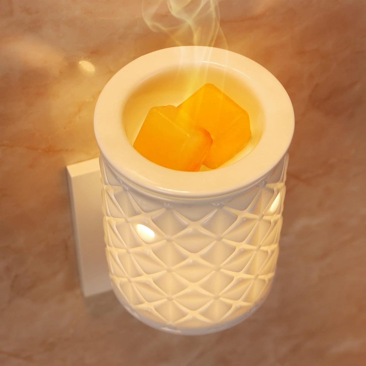 Plug in Wax Melt Warmer, Ceram - Home Fragrance Oils For Oil Burners avis et prix