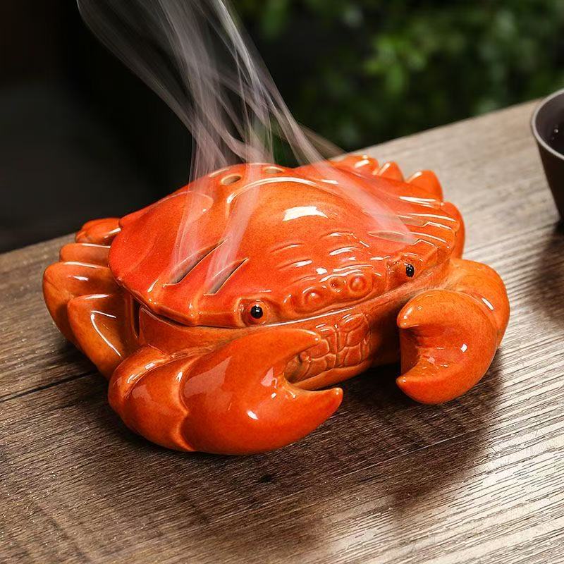 Funny Crab Shaped Incense Stov - Xmas Home Fragrance avis et prix