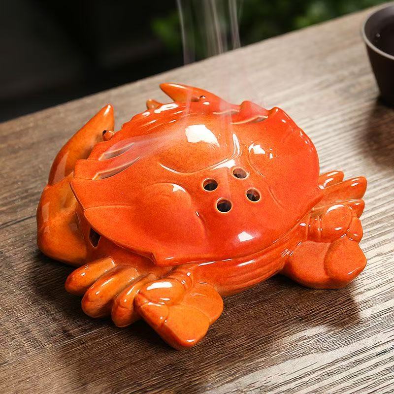 Funny Crab Shaped Incense Stov - Xmas Home Fragrance avis et prix