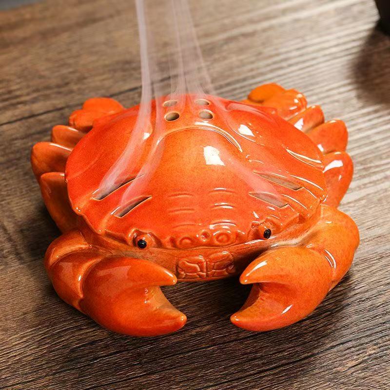 Funny Crab Shaped Incense Stov - Xmas Home Fragrance avis et prix