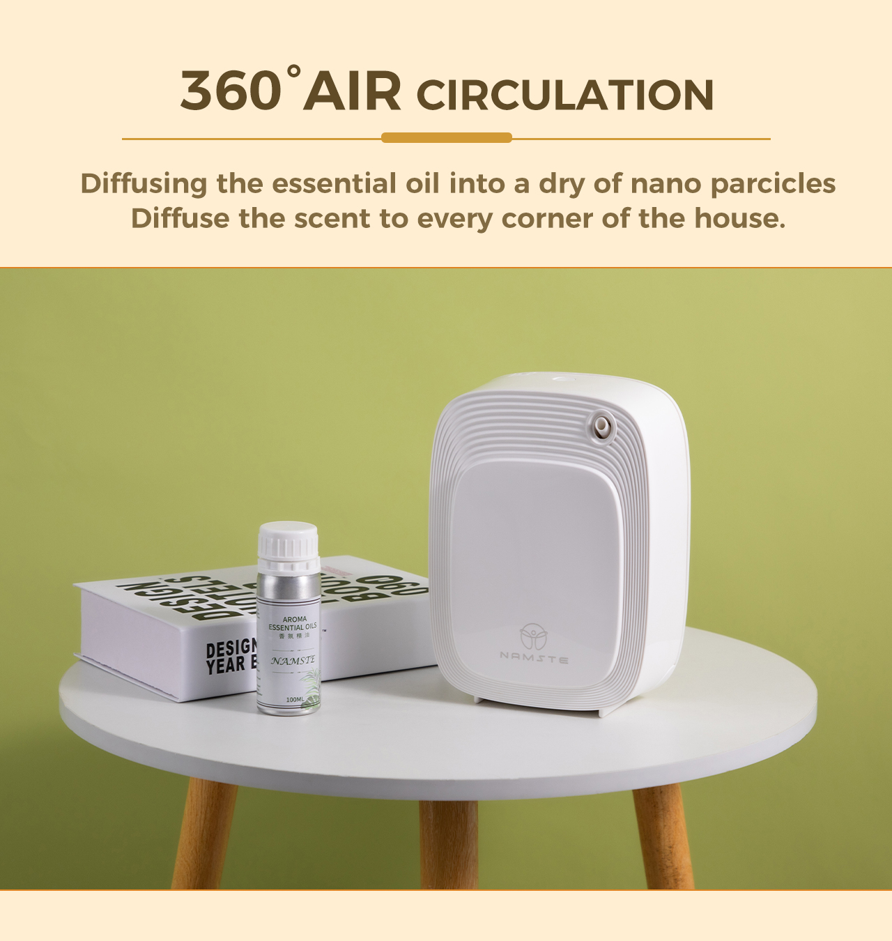 Namste 1000m³ aroma diffuser m - Home Fragrance Oud avis et prix